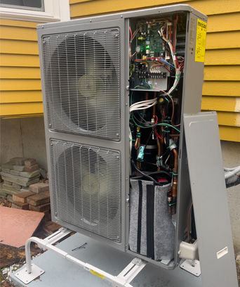 Mini Split Outdoor unit Open